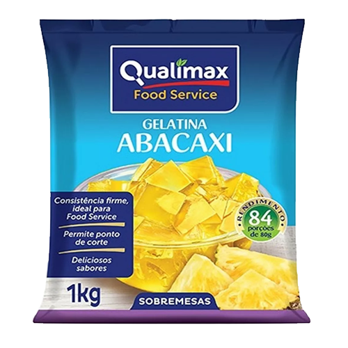 Gelatina Qualimax de Abacaxi 1 kg