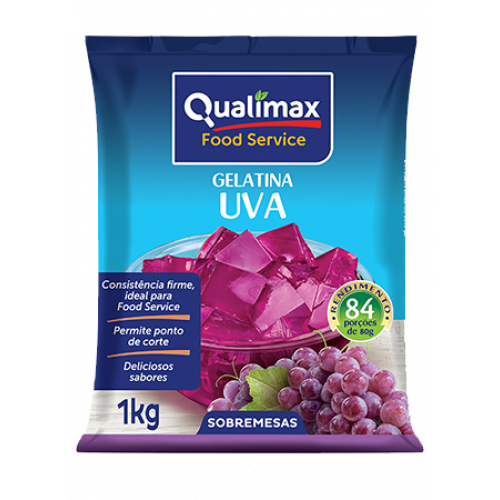 Gelatina Qualimax de Uva 1 kg