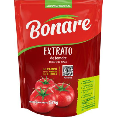 Extrato De Tomate Bonare 1.7kg