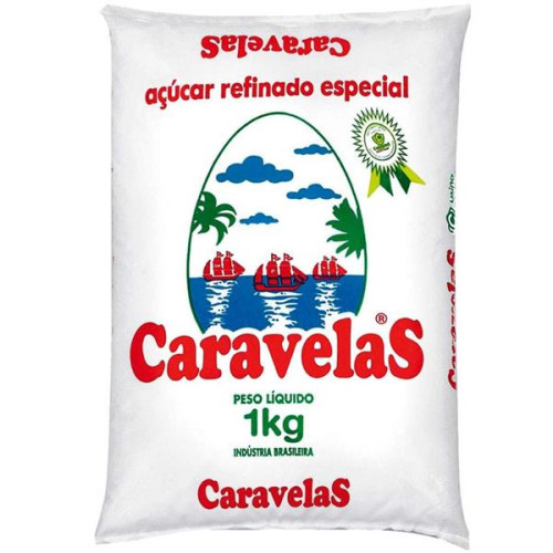 Acucar Refinado Caravelas 1Kg 