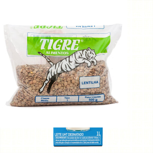 Lentilha Tigre 500gr