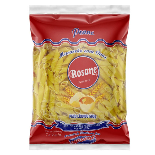 Macarrao pene c/ovos Rosane 500gr