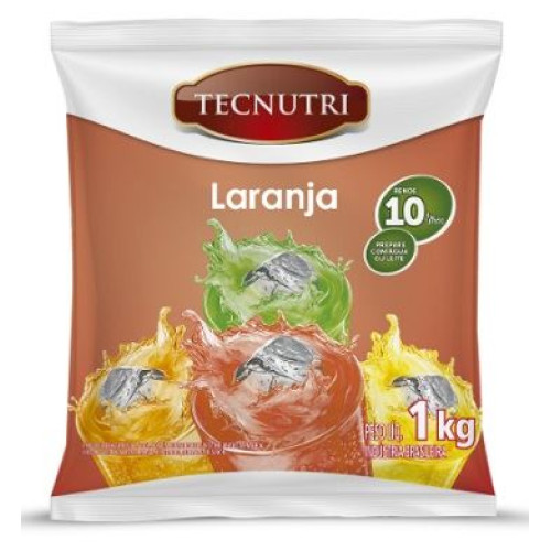 Refresco Tecnutri de Laranja 1kg