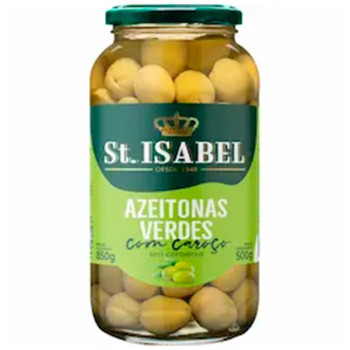 Azeitona Verde Santa Izabel 500gr