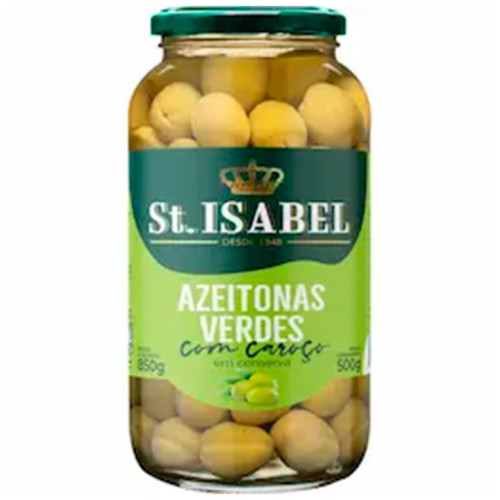Azeitona Verde Santa Izabel 500gr