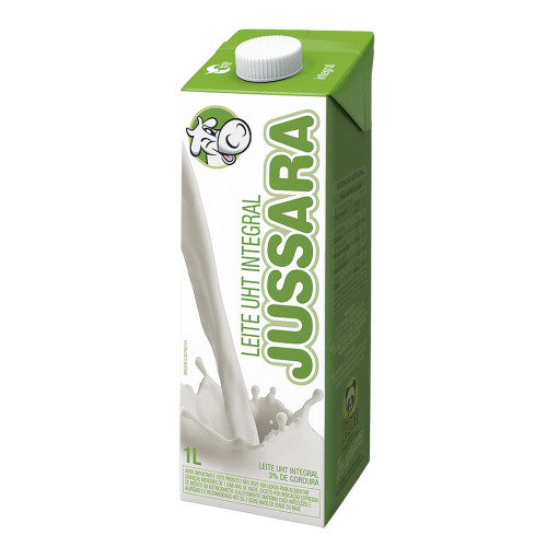 Leite UH Longa Vida Integral Jussara 1lt