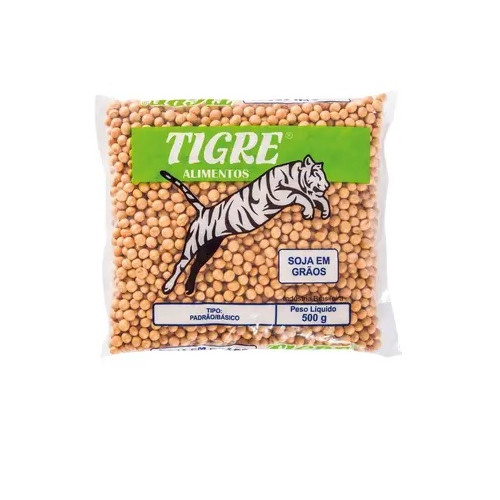 Soja Em Grao Tigre 400gr