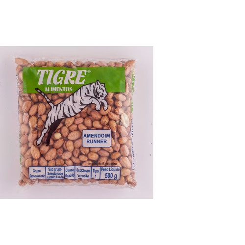 Amendoim Debulhado Tigre 500gr