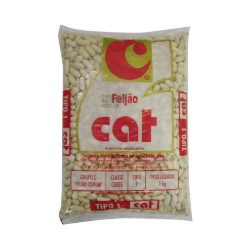 Feijao A C Branco CAT 1 kg