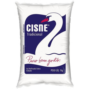 Sal Refinado Extra Cisne 1 kg