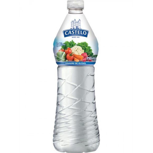 Vinagre Castelo De Alcool 12 x 750 ml
