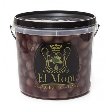 Azeitona Preta Fatiada El Mont 2kg