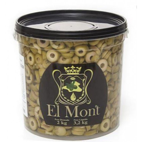 Azeitona Verde Fatiada EL Mont 2kg