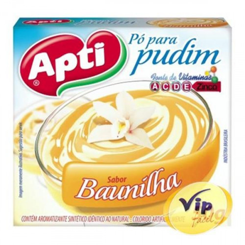 Pudim Zero Baunilha Apti 30gr