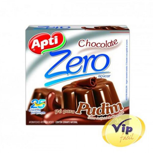 Pudim Zero Chocolate Apti 30gr