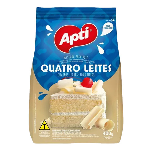 Mistura para Bolo Apti Doce de leite 400gr