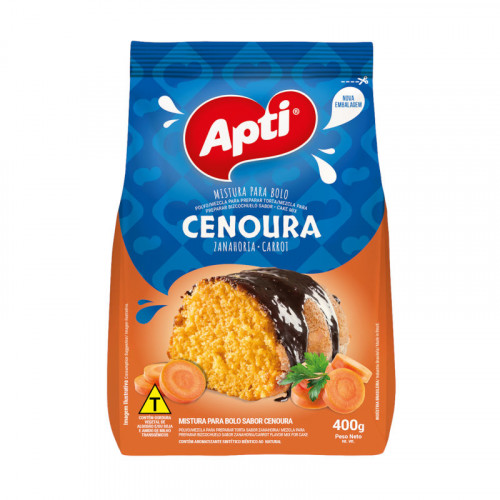 Mistura para Bolo Apti Cenoura 400gr