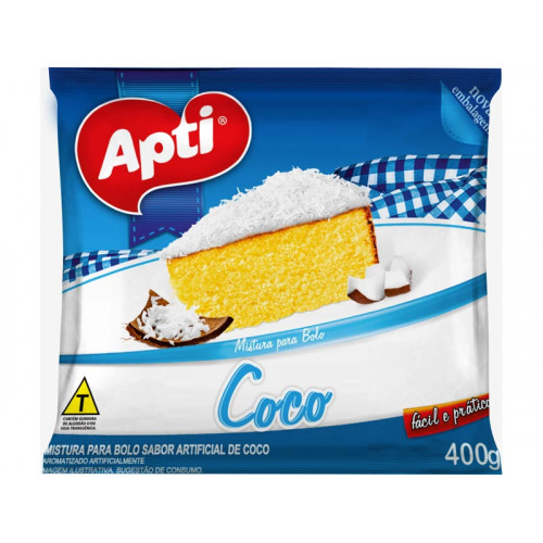 Mistura para Bolo Apti Coco 400 gr