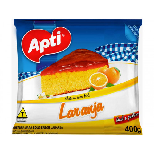 Mistura para Bolo Apti Laranja 400 gr