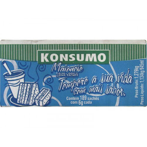 Maionese Sachets Konsumo 189 x 6 gr