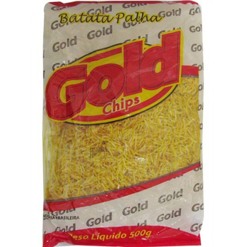 Batata Palha Gold Chips 500 gr